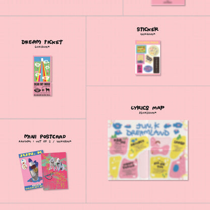 (PRE-ORDER) JUN. K - 4TH MINI ALBUM [DEAR MY MUSE] (2 VERSIONS) RANDOM - LightUpK