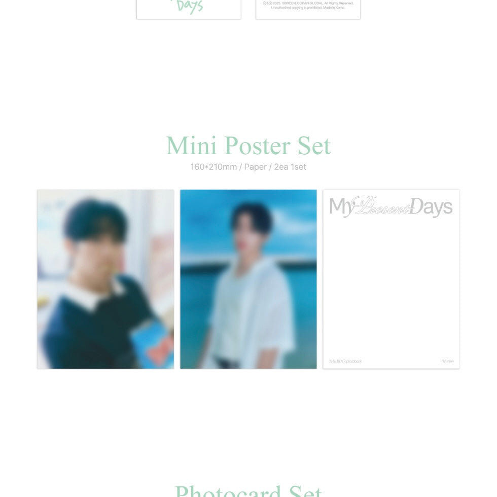 THE BOYZ - MY DEAR DAYS THE BOYZ PHOTOBOOK [HYUNJAE - MY PRESENT DAYS] - LightUpK