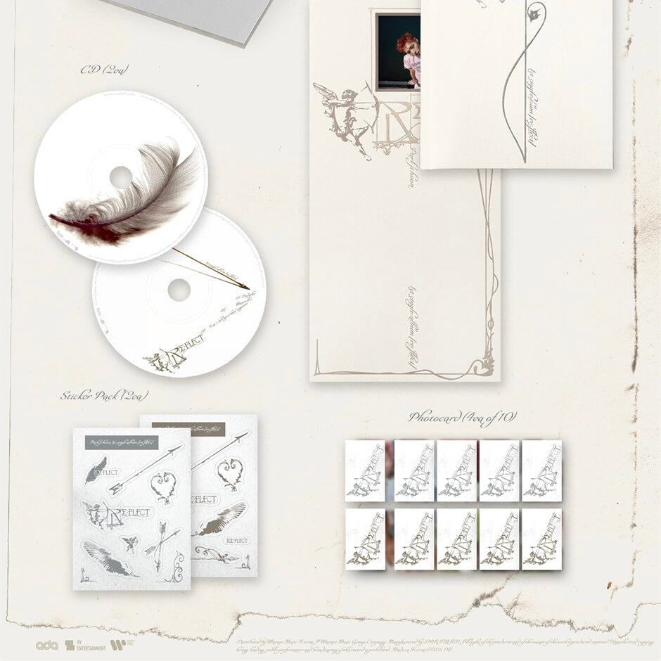 (PRE-ORDER) PARK JI HOON - 1ST SINGLE ALBUM [RE:FLECT] (2 VERSIONS) RANDOM - LightUpK