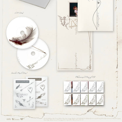 (PRE-ORDER) PARK JI HOON - 1ST SINGLE ALBUM [RE:FLECT] (2 VERSIONS) RANDOM - LightUpK