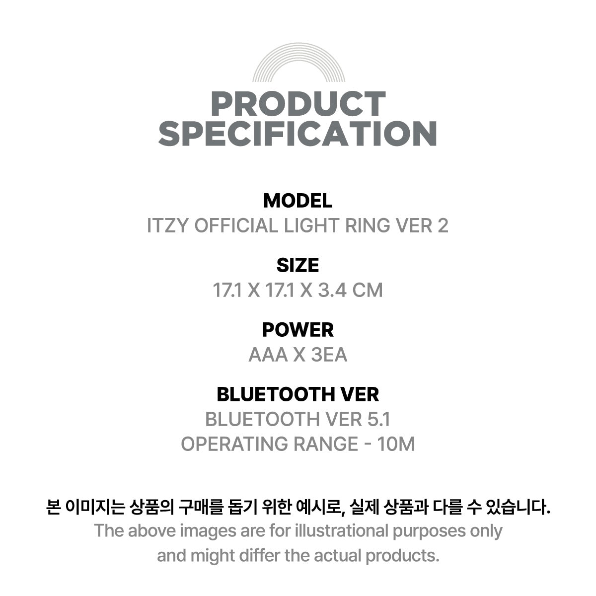 ITZY - OFFICIAL LIGHT RING VER 2