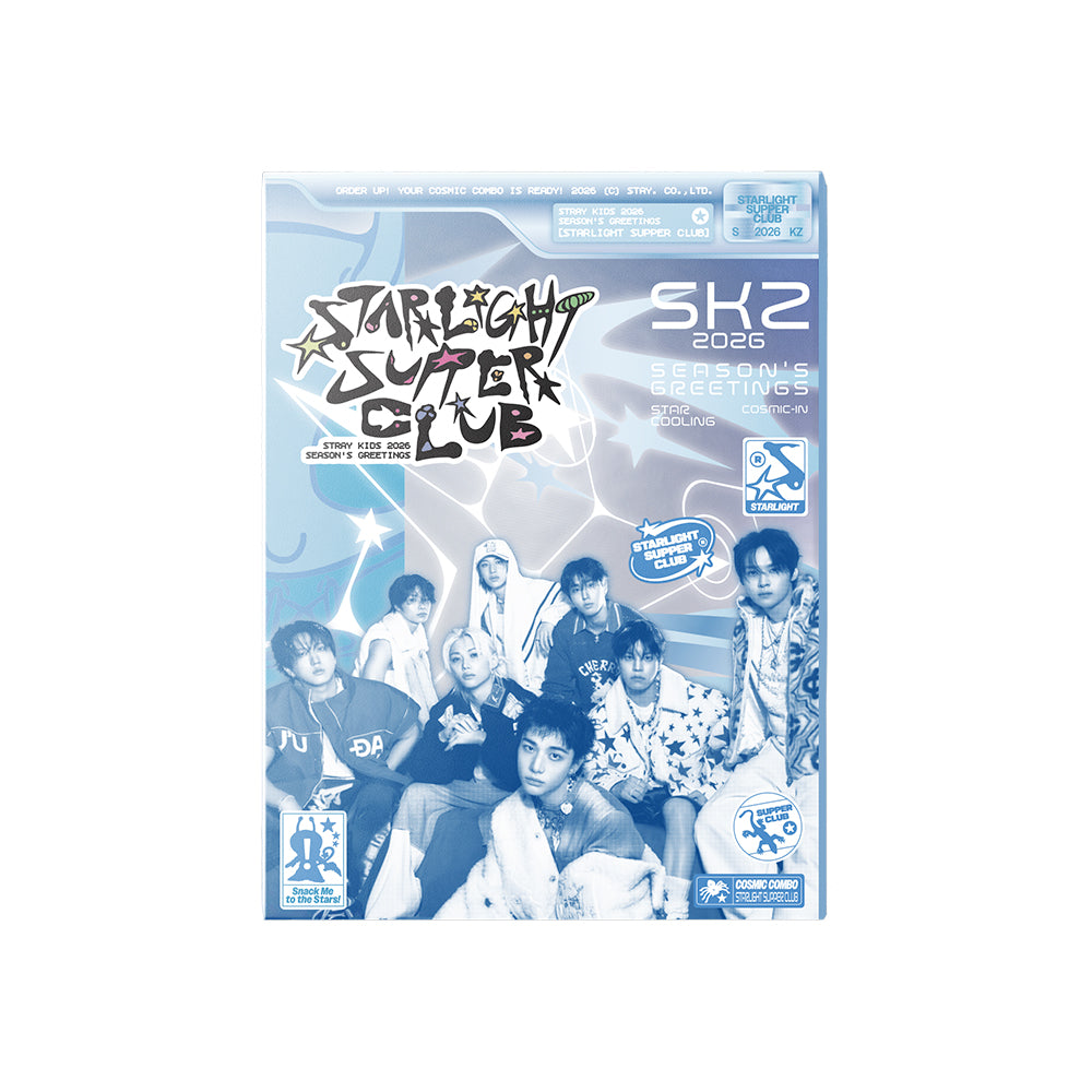 (PRE-ORDER) STRAY KIDS - 2026 SEASON’S GREETINGS [STARLIGHT SUPPER CLUB] - LightUpK