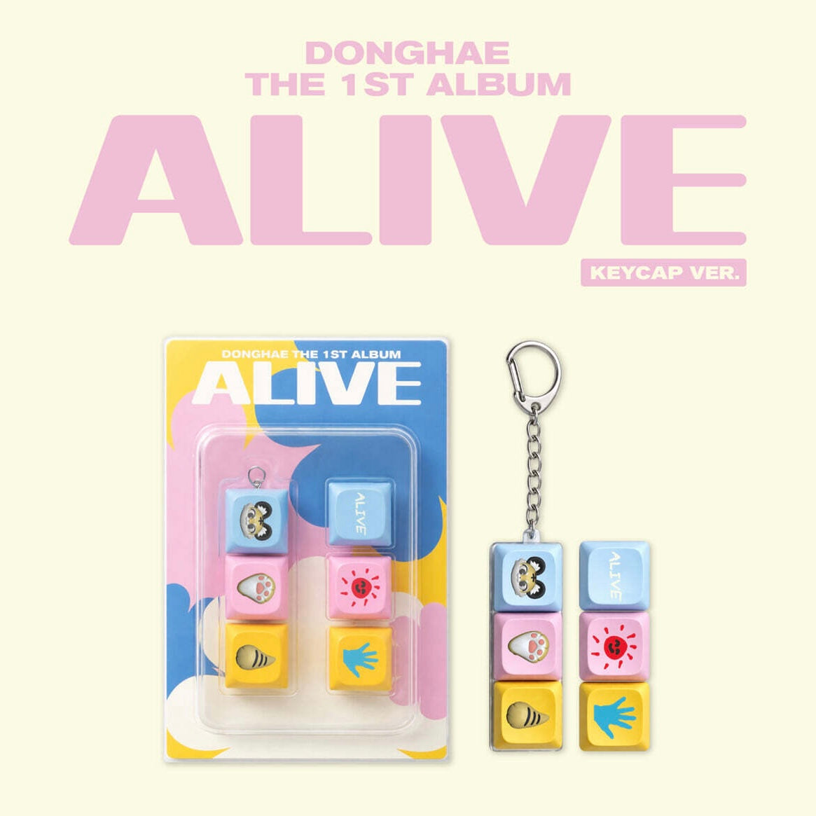 (PRE-ORDER) DONGHAE - 1ST ALBUM [ALIVE] (KEYCAP VERSION) - LightUpK