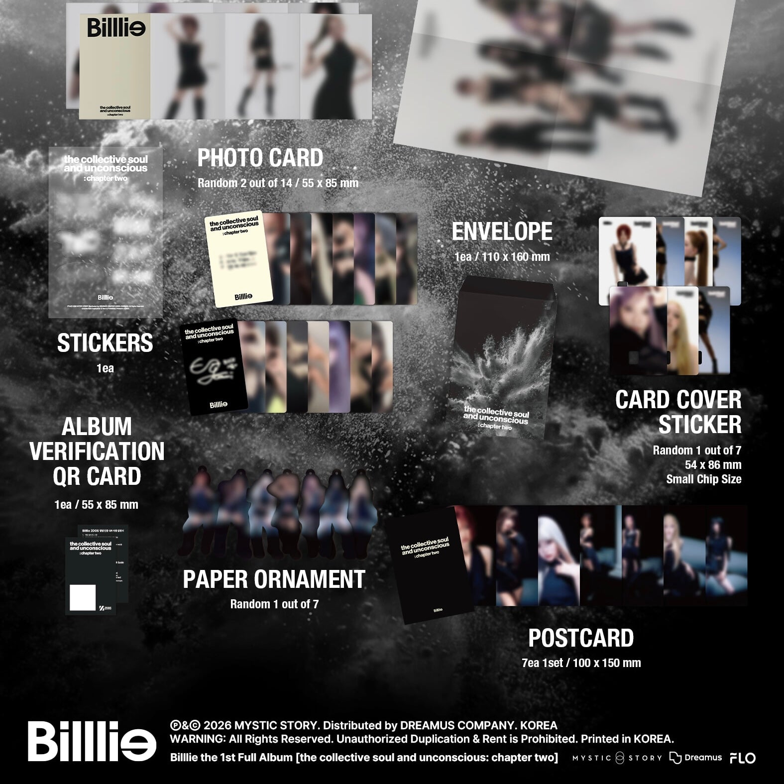 BILLLIE - 1ST ALBUM [THE COLLECTIVE SOUL AND UNCONSCIOUS: CHAPTER