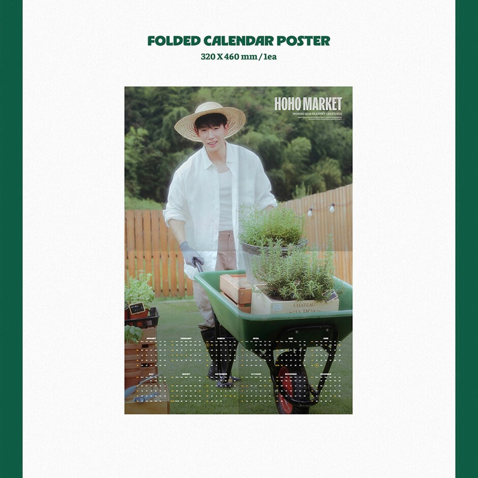 (PRE-ORDER) WONHO - 2026 SEASON'S GREETINGS [HOHO MARKET]