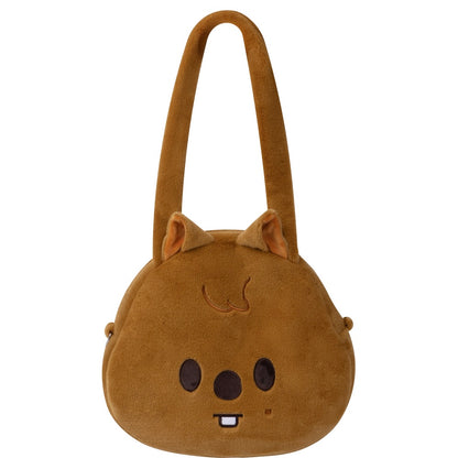 (PRE-ORDER) STRAY KIDS - SKZOO FACE SHOULDER BAG - SKZOO EVERYWHERE ALL AROUND THE WORLD (8 VERSIONS) - LightUpK