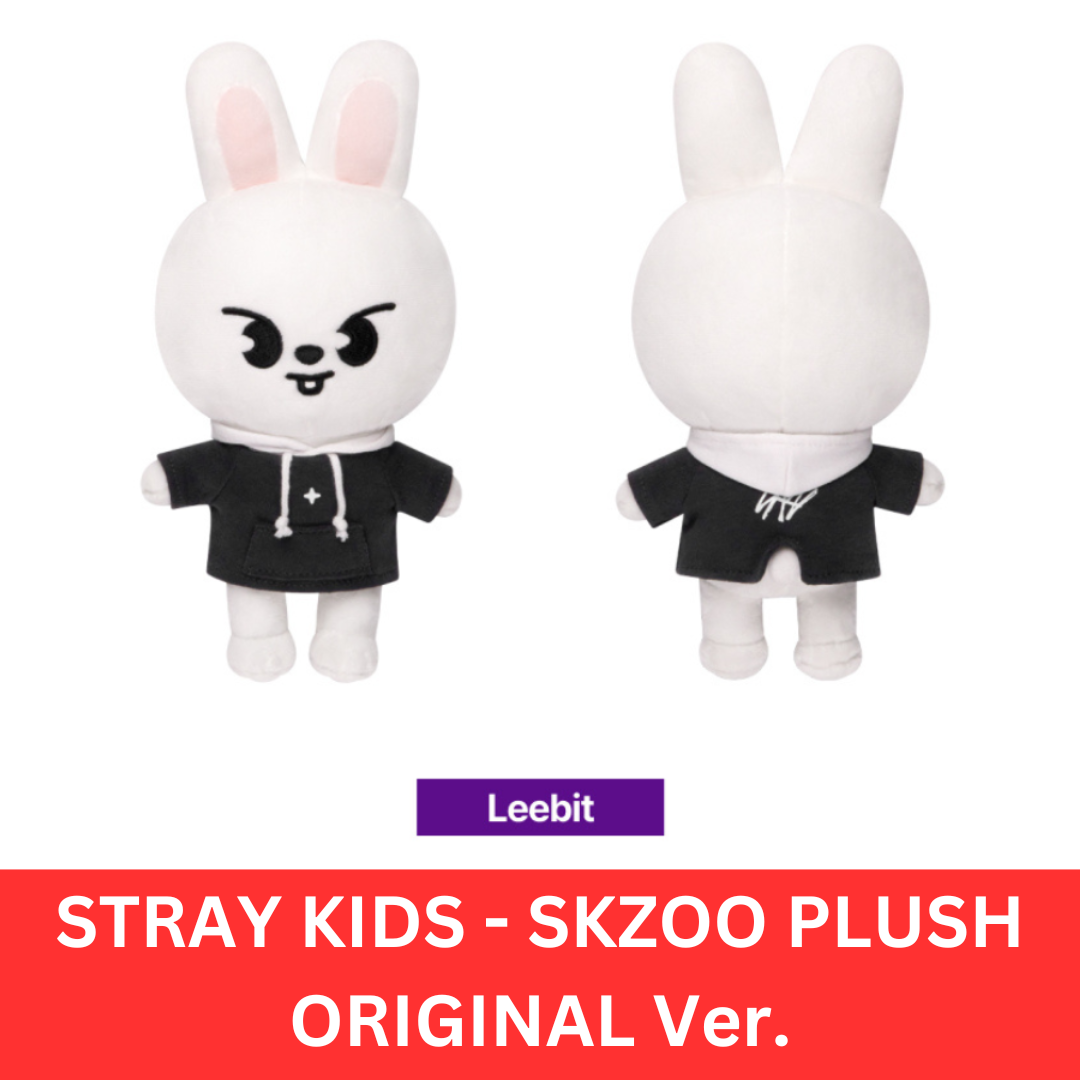 (PRE-ORDER) STRAY KIDS - SKZOO PLUSH ORIGINAL Ver. - SKZOO EVERYWHERE ALL AROUND THE WORLD (8 VERSIONS) - LightUpK