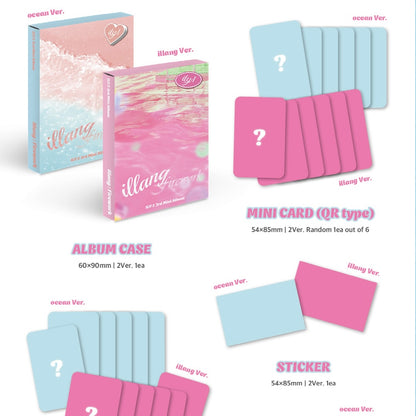 ILY:1 - 3ÈME MINI ALBUM [ILLANG:FIREWORK] (VERSION PLATEFORME) (2 VERSIONS)