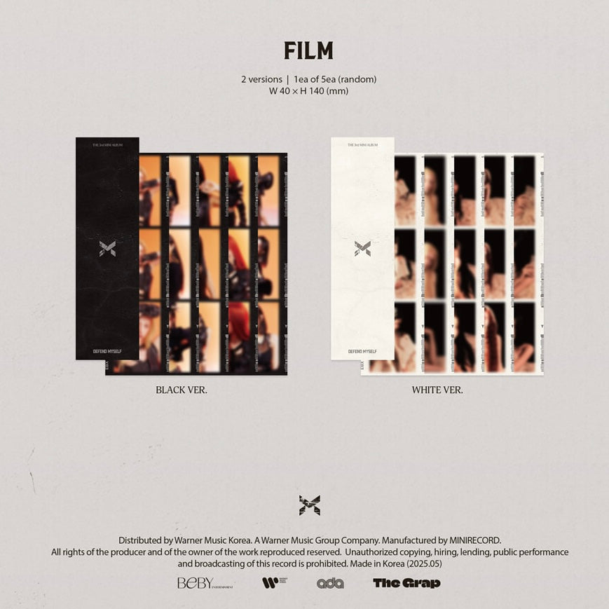 (PRE-ORDER) X:IN - 3RD MINI ALBUM [DEFEND MYSELF] [PHOTOBOOK PLATFORM VER.] (2 VERSIONS) RANDOM - LightUpK