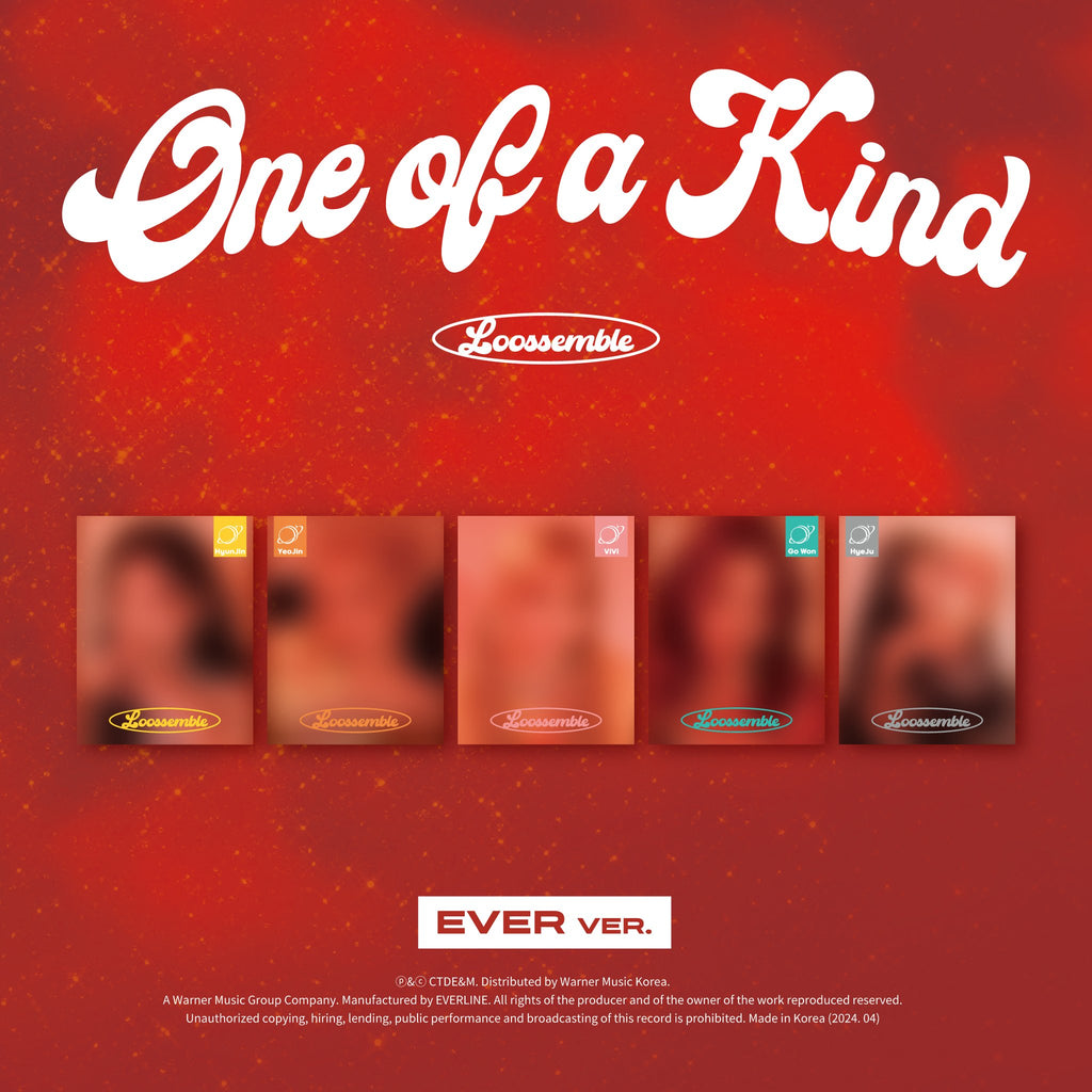 LOOSSEMBLE - 2ND MINI ALBUM [ONE OF A KIND] (EVER MUSIC ALBUM VER.) (5 VERSIONS)