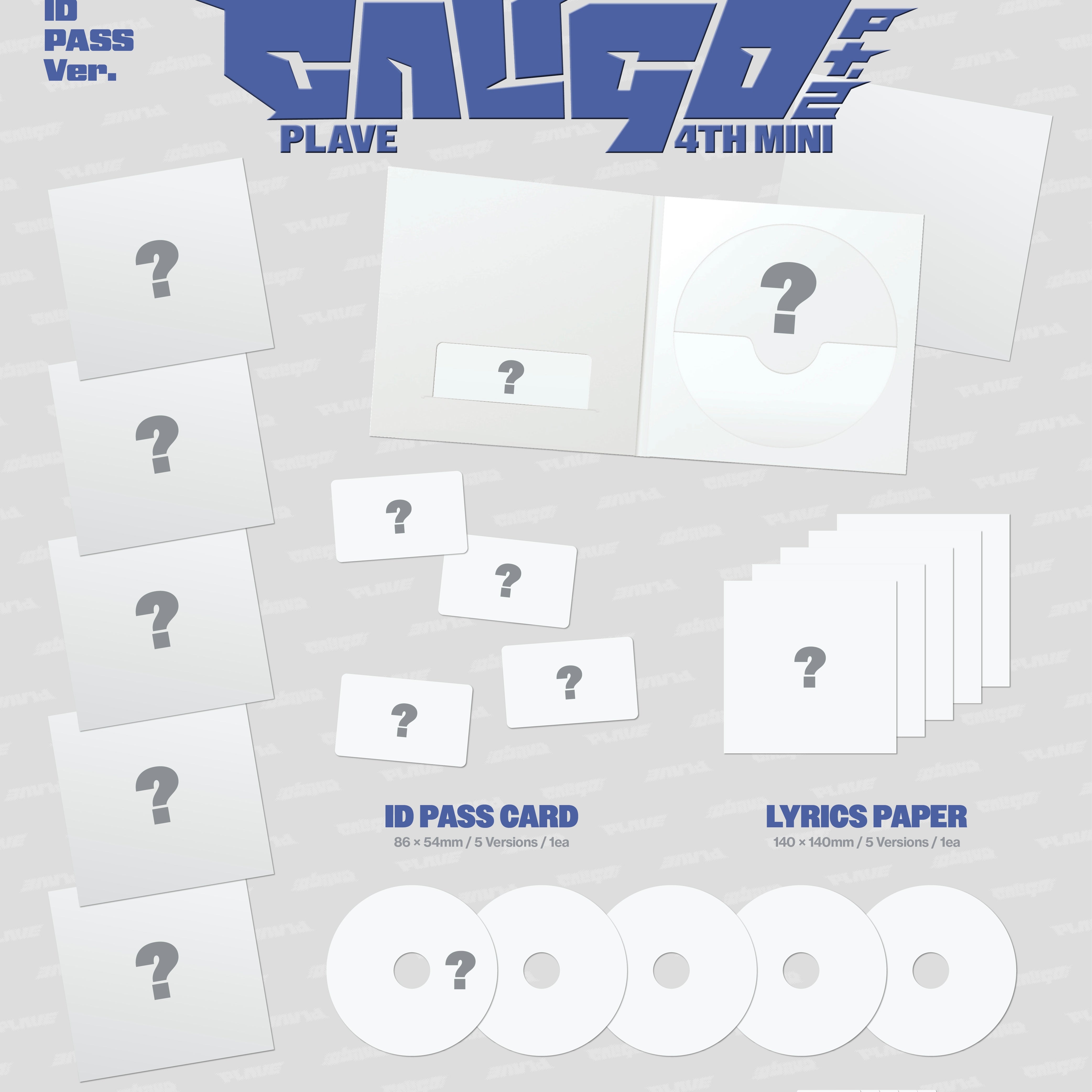 (PRE-ORDER) [HELLO82] [POP-UP EXCLUSIVE] PLAVE - CALIGO PT.2 (ID PASS Ver.) (5 VERSIONS) - LightUpK