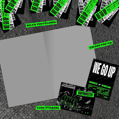 (PRE-ORDER) BABYMONSTER - WE GO UP (3 VERSIONS) - LightUpK