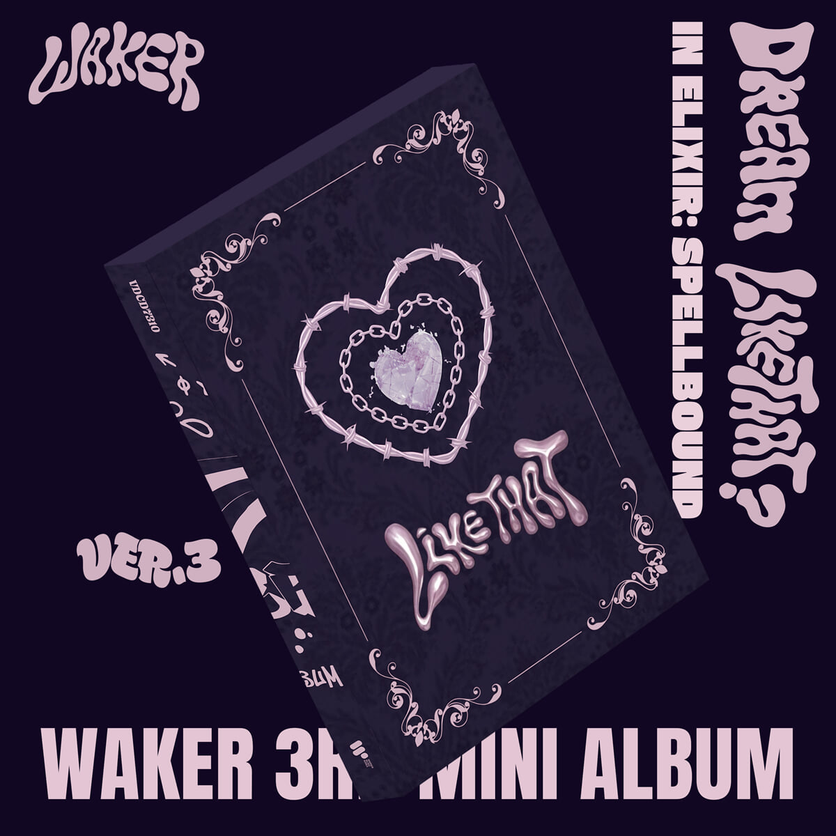 (PRE-ORDER) WAKER - 3RD MINI ALBUM [IN ELIXIR: SPELLBOUND] (3 VERSIONS) RANDOM