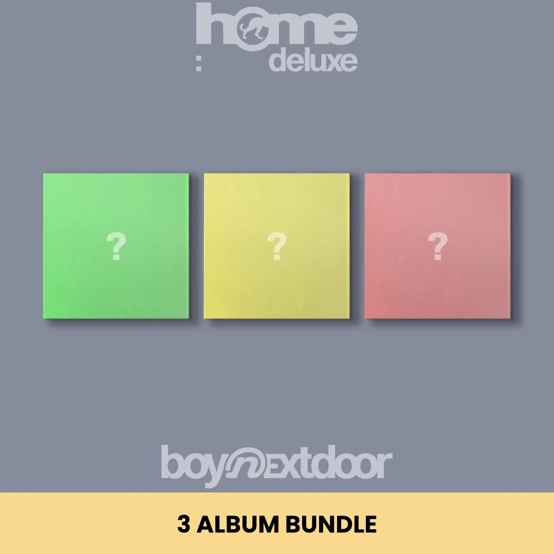 (PRE-ORDER) BOYNEXTDOOR - HOME: DELUXE (3 VERSIONS) BUNDLE