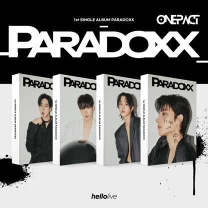 ONE PACT - 1ER ALBUM SINGLE [PARADOXX] (ALBUM PHOTOCARD HELLO) (4 VERSIONS)