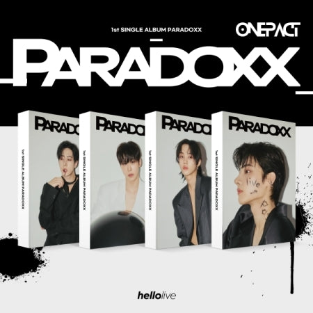 ONE PACT - 1ST SINGLE ALBUM [PARADOXX] (HELLO PHOTOCARD ALBUM) (4 VERSIONS)