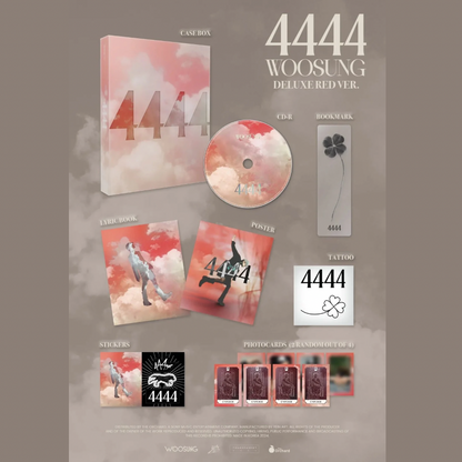 WOOSUNG - 4444 (DELUXE VER.) (2 VERSIONS)