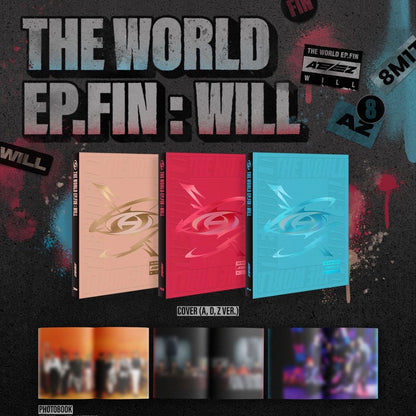 ATEEZ - THE WORLD EP.FIN : WILL (3 VERSIONS)