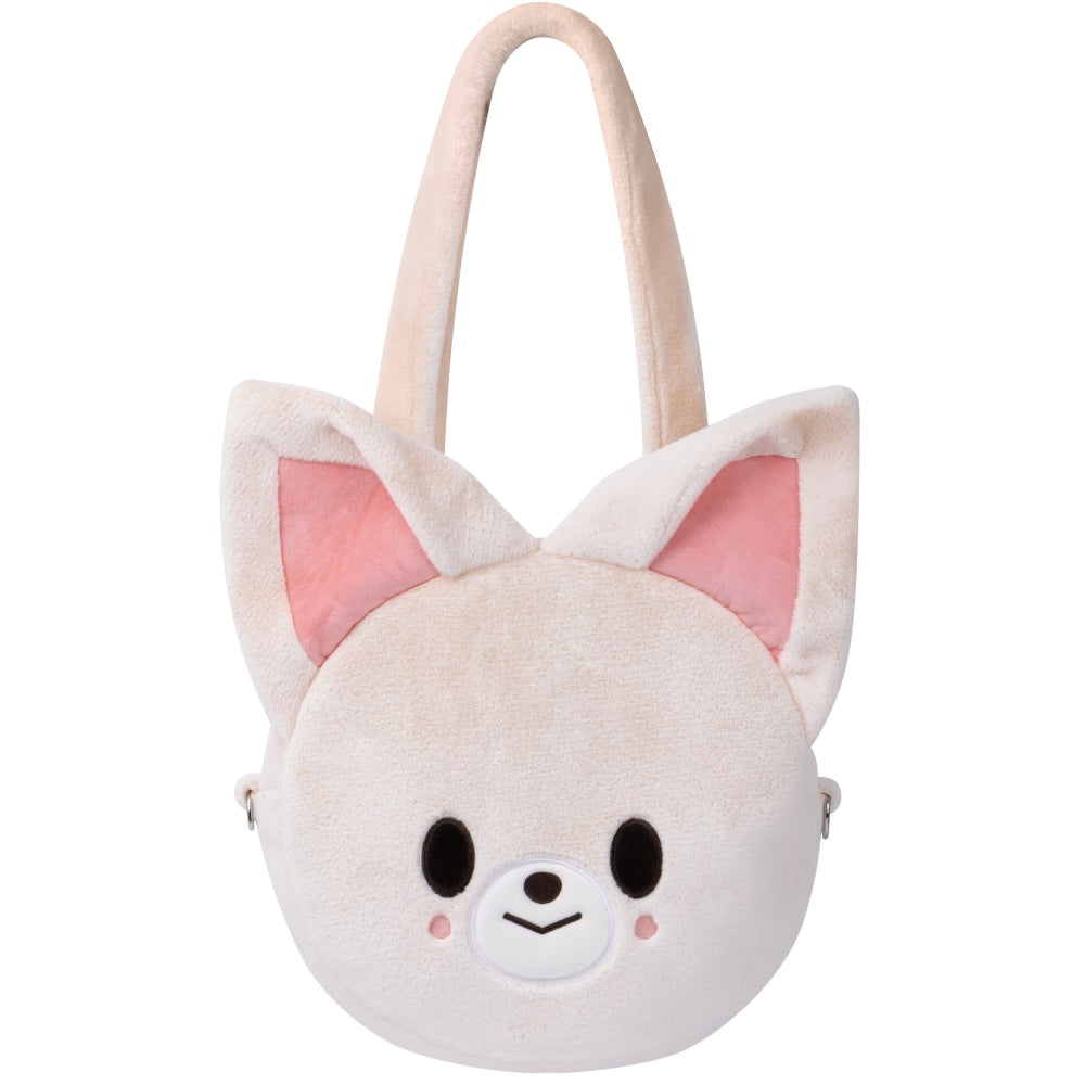 (PRE-ORDER) STRAY KIDS - SKZOO FACE SHOULDER BAG - SKZOO EVERYWHERE ALL AROUND THE WORLD (8 VERSIONS) - LightUpK