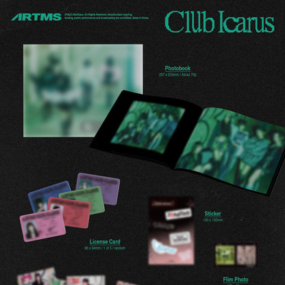ARTMS - 1ST MINI ALBUM [CLUB ICARUS] (2 VERSIONS) - LightUpK