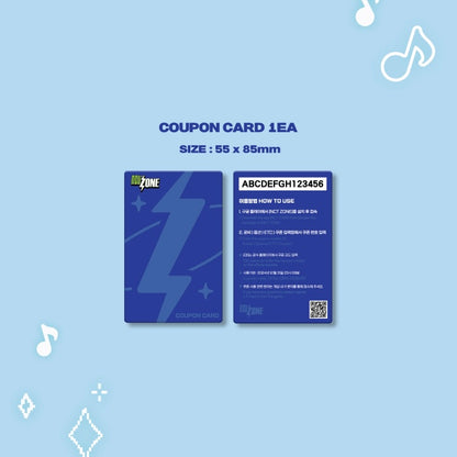 CARTE DE RÉDUCTION NCT ZONE OLD SCHOOL VER.