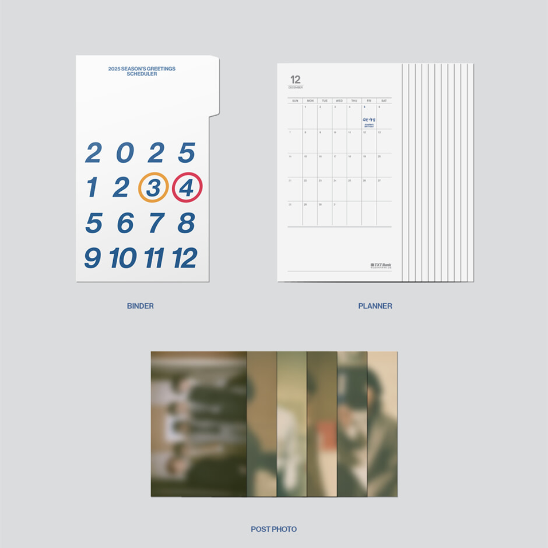 (PRE-ORDER) TOMORROW X TOGETHER - 2025 SEASON'S GREETINGS