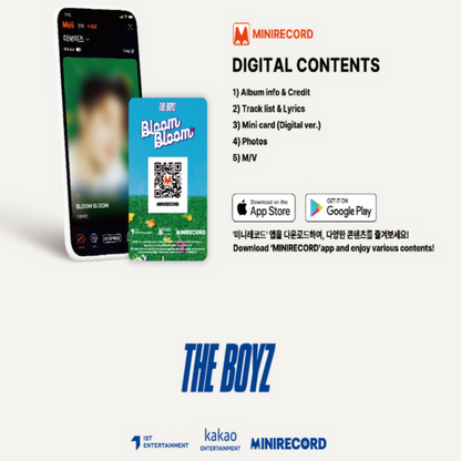 THE BOYZ - BLOOM BLOOM (2ÈME ALBUM SINGLE) [PLATEFORME VER.] (2 VERSIONS)