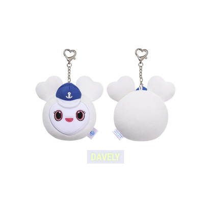 (PRE-ORDER) TWICE - LOVELY FACE KEYRING MARINE Ver. - 2026 TWICE THIS IS FOR WORLD TOUR FINALE in SEOUL (9 VERSIONS)