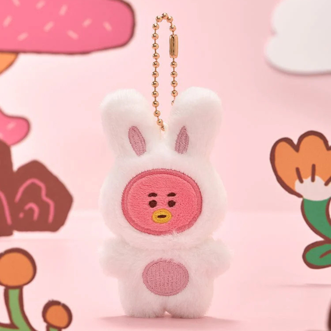 BT21 FLAT PLUSH KEYRING K-TOKKI (7 VERSIONS) (Copy) - LightUpK