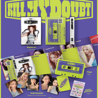 ITZY - TUER MON DOUTE (CASSETTE) (5 VERSIONS)