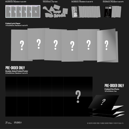 (PRE-ORDER) XDINARY HEROES - 8TH MINI ALBUM [DEAD AND] (2 VERSIONS) RANDOM - LightUpK
