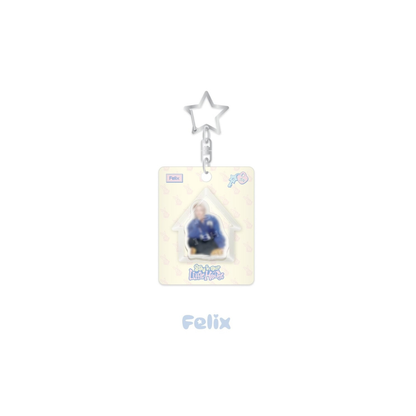 (PRE-ORDER) STRAY KIDS - MINI BLOCK KEYRING - STAY IN OUR LITTLE HOUSE (8 VERSIONS) - LightUpK