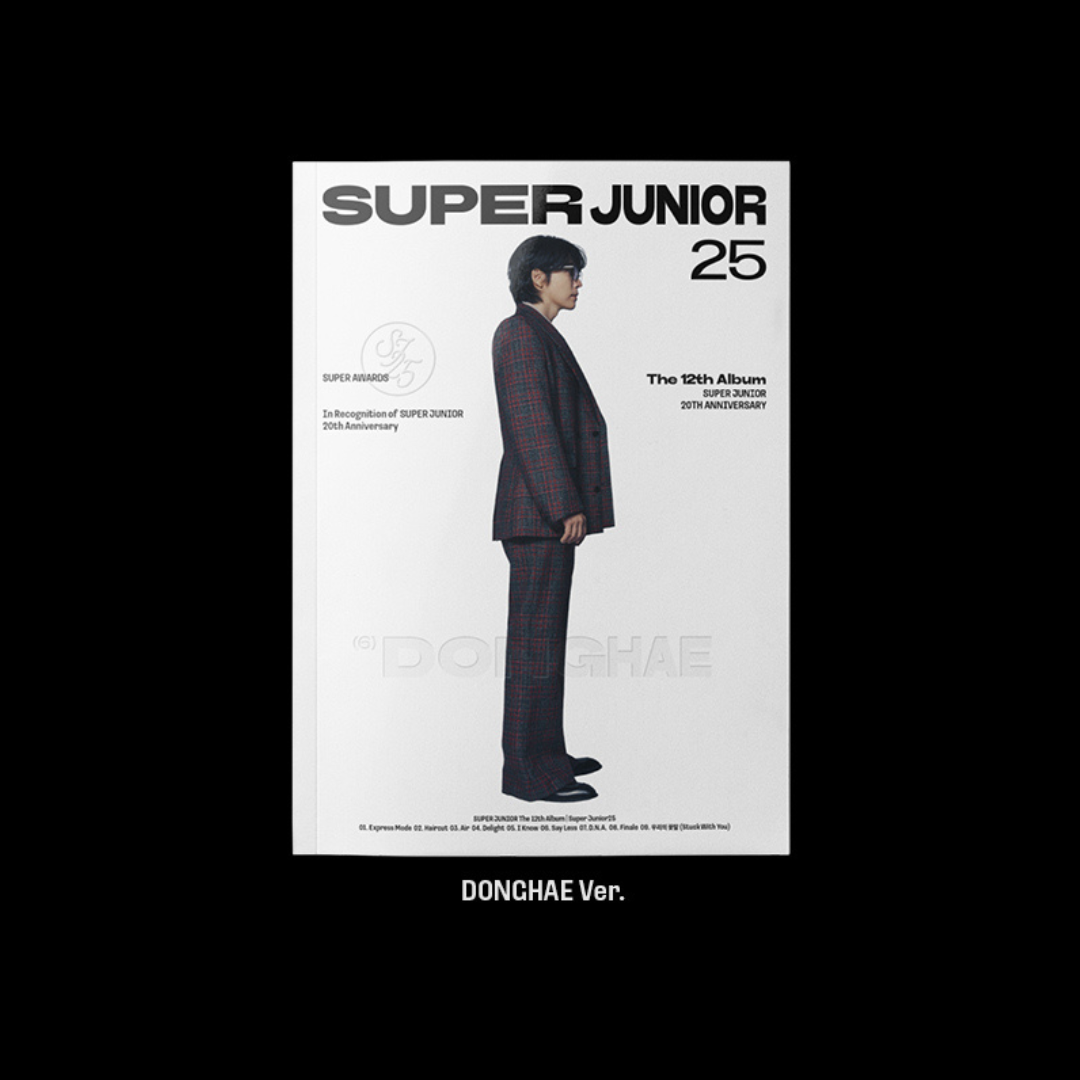 【新品未開封】SUPER JUNIOR 25 photobook ver ドンヘ SUPER JUNIOR - 12TH ALBUM [SUPER JUNIOR25] (PHOTOBOOK VER