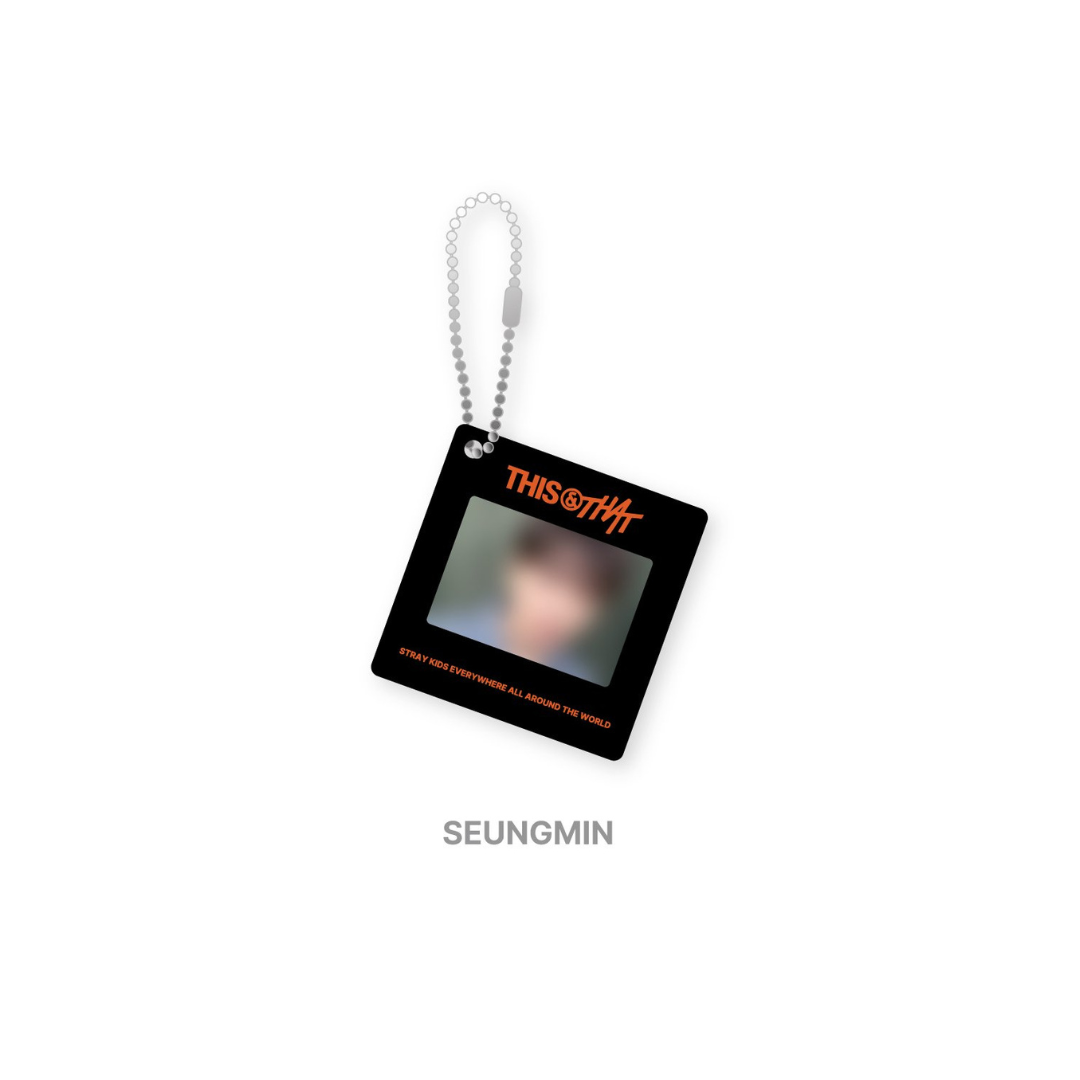 (PRE-ORDER) STRAY KIDS - PHOTO KEYRING - THIS & THAT MD (8 VERSIONS)