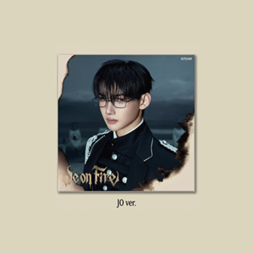 (PRE-ORDER) &TEAM - 3RD EP [WE ON FIRE] SOLO EDITION (9 VERSIONS) RANDOM - LightUpK