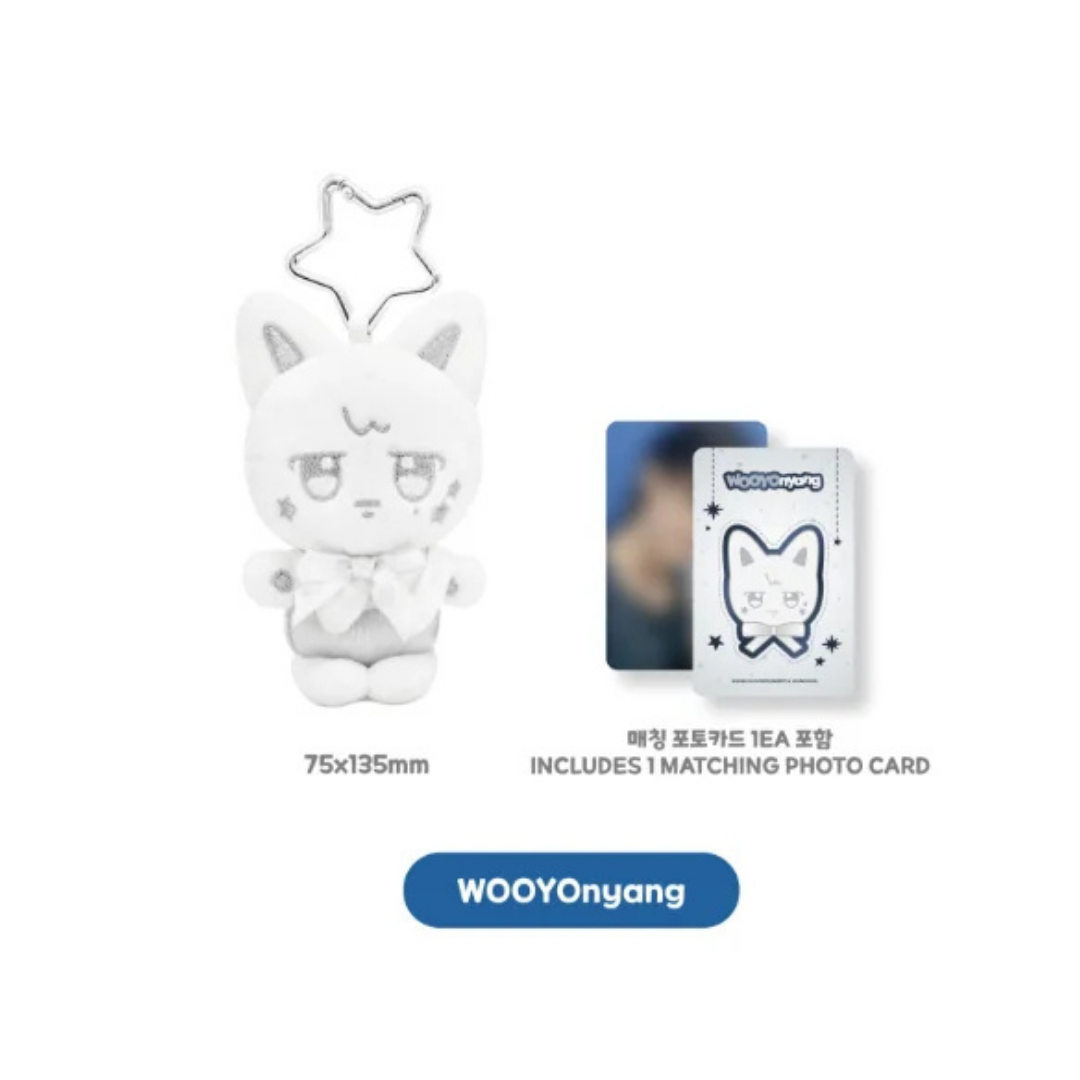 (PRE-ORDER) ATEEZ X ANITEEZ POP-UP [ANITEEZ IN DEJAVU] MD - SILVER ANITEEZ PLUSH KEYRING (8 VERSIONS)