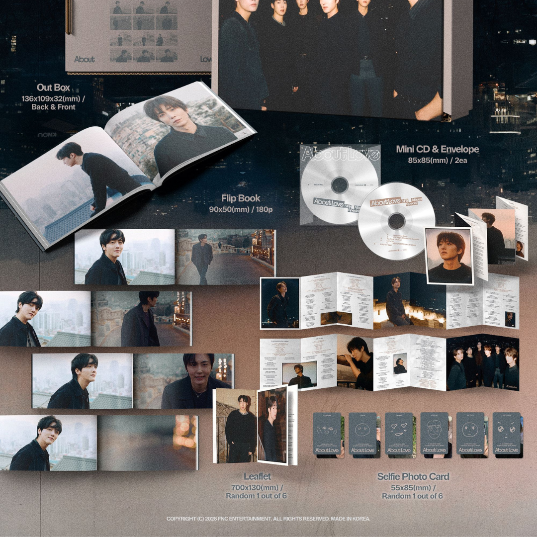 (PRE-ORDER) SF9 - SPECIAL ALBUM [ABOUT LOVE] (2 VERSIONS) - LightUpK