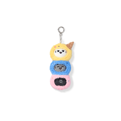 (PRE-ORDER) SEVENTEEN - ICE CREAM WITH MINITEEN CHARACTER POP UP OFFICIAL MD PLUSH KEYRING (13 VERSIONS)