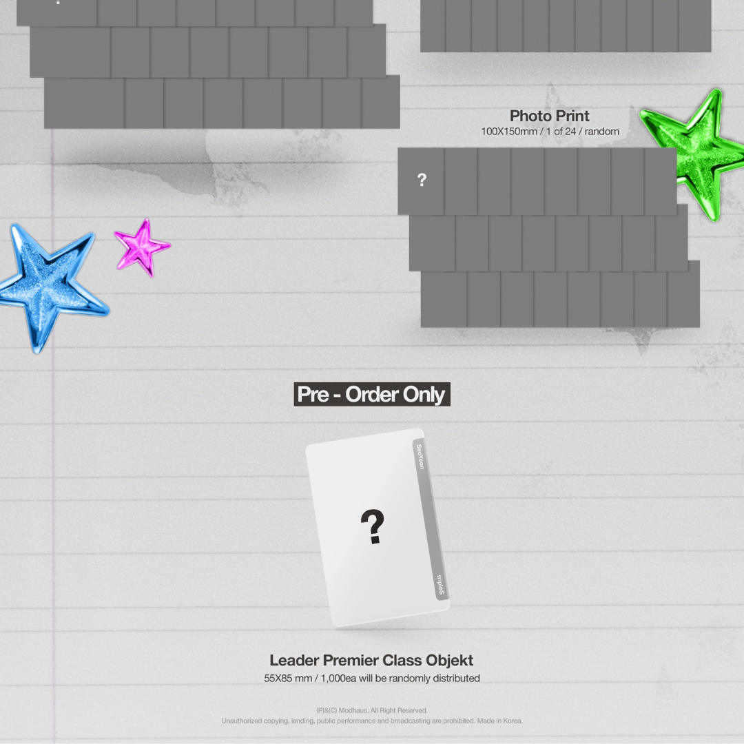 (PRE-ORDER) TRIPLES - 2ND FULL ALBUM [ASSEMBLE25] (2 VERSIONS) RANDOM - LightUpK