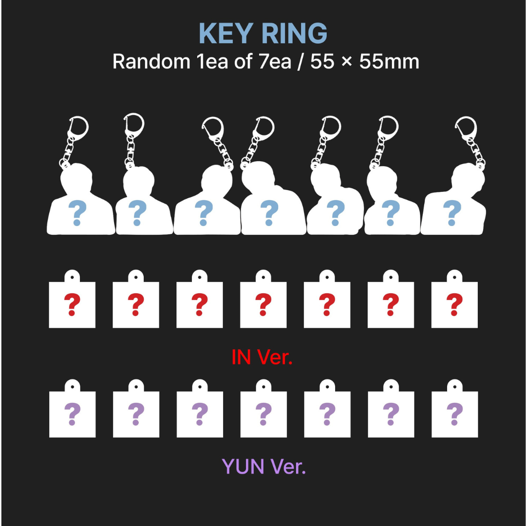 (PRE-ORDER) YOUNITE - 8TH EP [INYUN PART.1] (2 VERSIONS) RANDOM - LightUpK