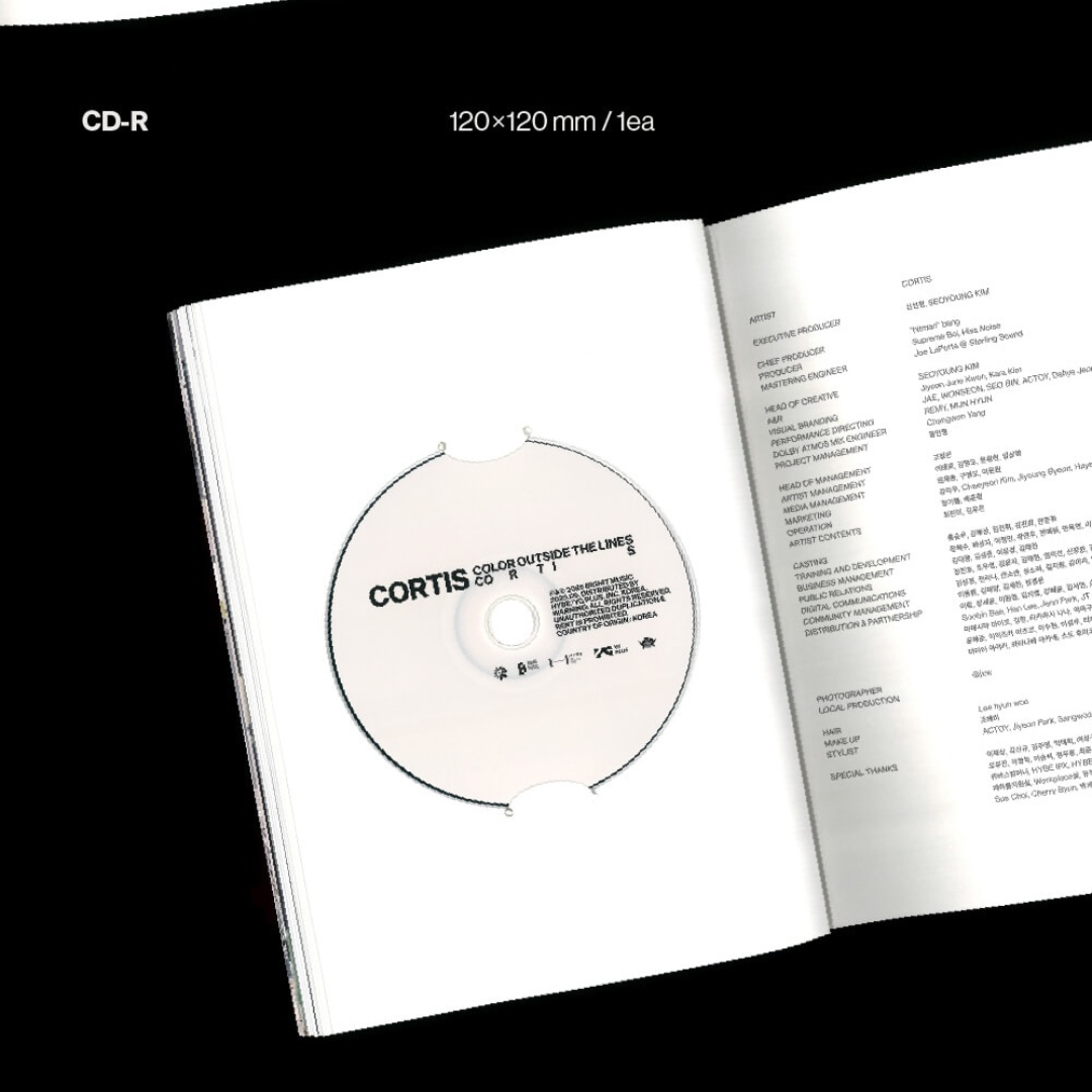 CORTIS - THE 1ST EP [COLOR OUTSIDE THE LINES] (3 VERSIONS) - LightUpK