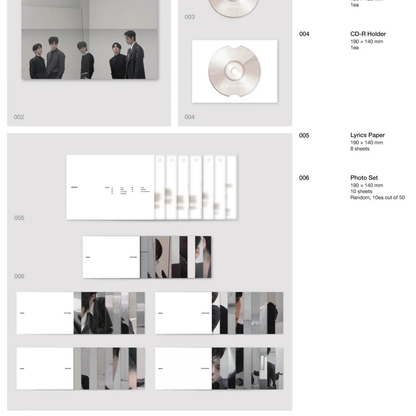 (PRE-ORDER) ZEROBASEONE - THE 6TH MINI ALBUM [ASCEND-] 11 VER. (5 VERSIONS) RANDOM - LightUpK