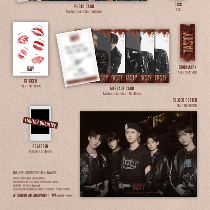 DKZ - 3RD MINI ALBUM [TASTY] (2 VERSIONS)