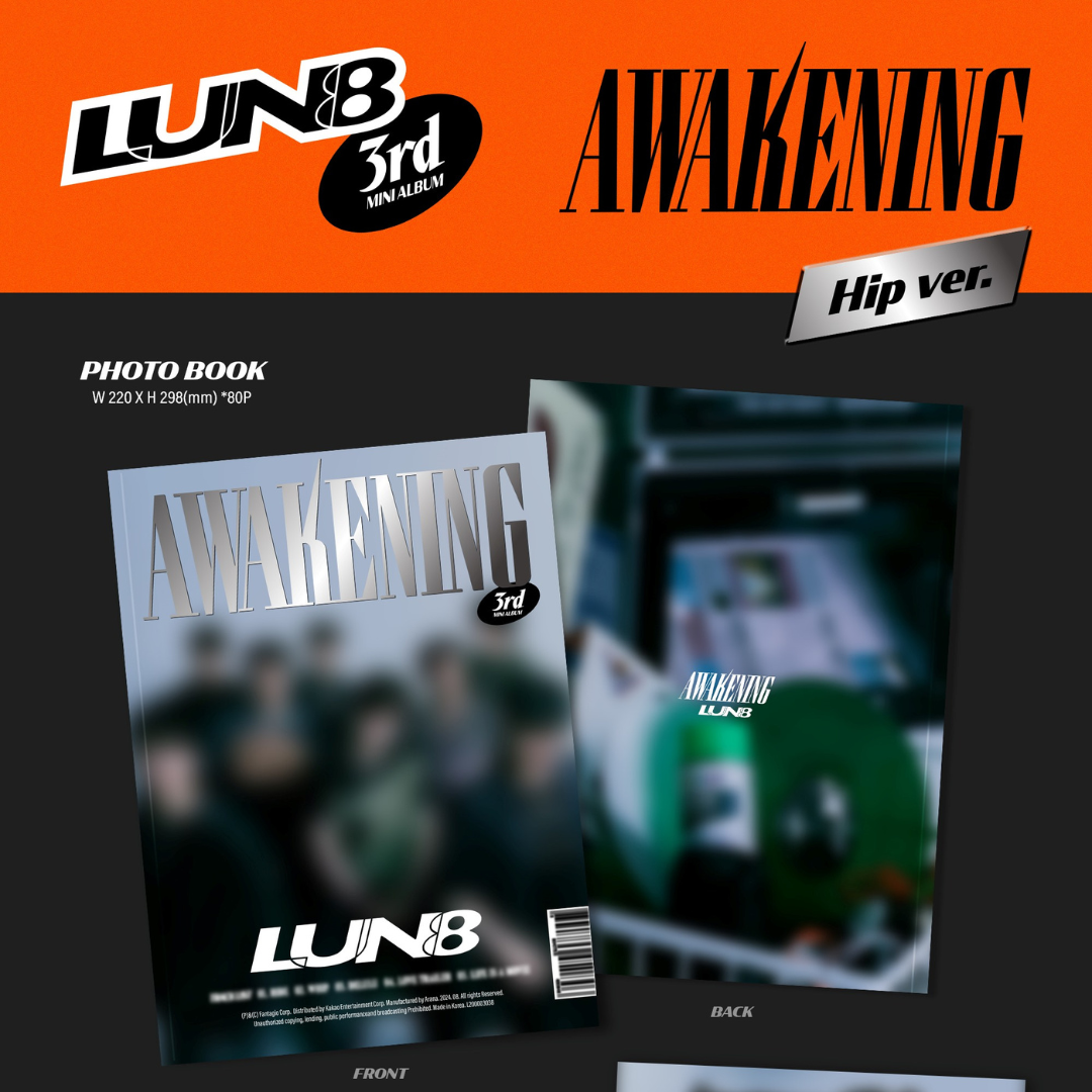 LUN8 - 3RD MINI ALBUM [AWAKENING] (2 VERSIONS)