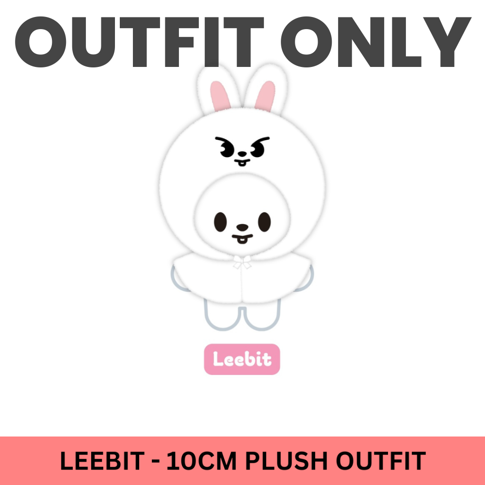 (PRE-ORDER) STRAY KIDS SKZOO 10CM PLUSH OUTFIT - SKZ 5'CLOCK (8 VERSIONS) - LightUpK