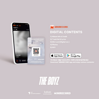 THE BOYZ - LE SEUL (3ÈME MINI ALBUM) [PLATEFORME VER.] (2 VERSIONS)