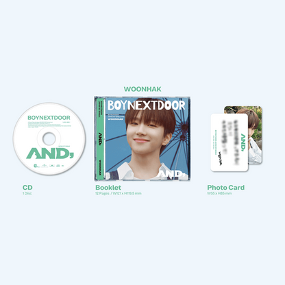 BOYNEXTDOOR - AND. [LIMITED] (6 VERSIONS)