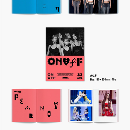 (PRE-ORDER) LE SSERAFIM - LE SSERAFIM ON-OFF 23-24 - LightUpK