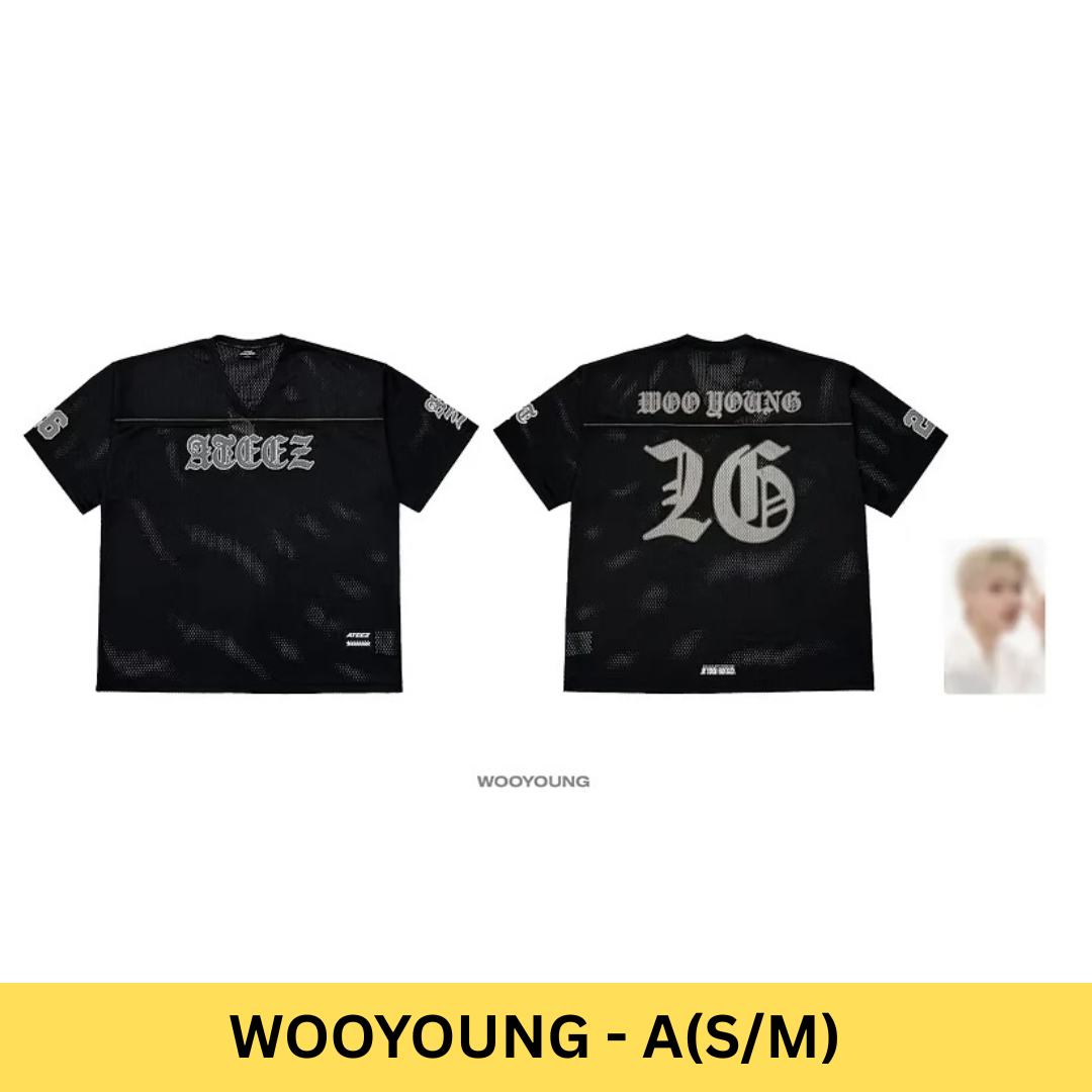 ATEEZ - 'IN YOUR FANTASY' OFFICIAL TOUR MERCH FOOTBALL UNIFORM (24 TYPES)