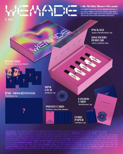 (PRE-ORDER) I-DLE - 9TH MINI ALBUM [WE MADE] (C VER.)
